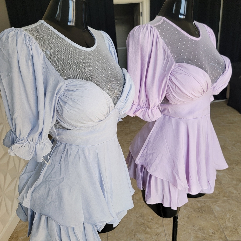 Pastel Rompers